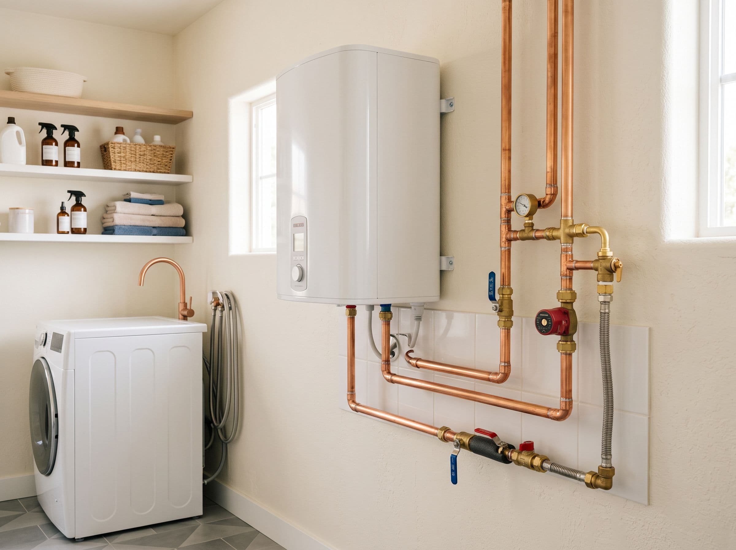 Installation chauffe-eau